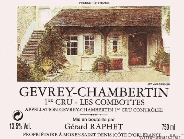 (image for) Gerard Raphet GEVREY CHAMBERTIN LES COMBOTTES 2005